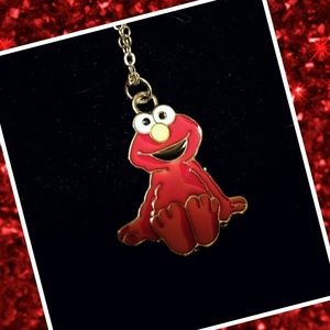 Children's Elmo Necklace * Child Kids Jewelry